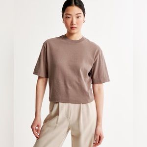 Abercrombie Essential Short-Sleeve Wedge Tee